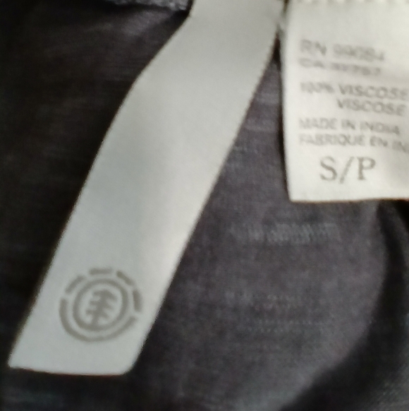 Element Gray Ombre Sleeveless Maxi Dress Womens Size Small Boho Beachy Hippie - Picture 5 of 6